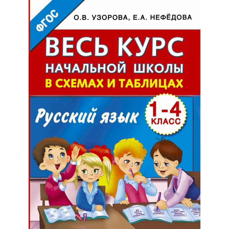Весь курс начальной школы в схемах и таблицах. Русский язык. 1-4-й классы