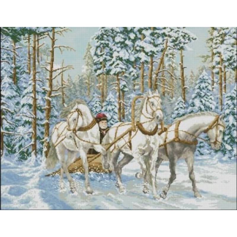 Набор для вышивания крестом № S8050, 65x81см