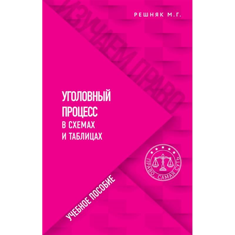Уголовный процесс в схемах и таблицах Уголовный процесс в схемах и таблицах