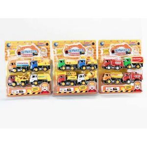 Набор машинок 'Спецтехника. Строители', 4 штуки