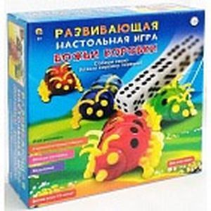 Развивающая настольная игра. Божьи коровки