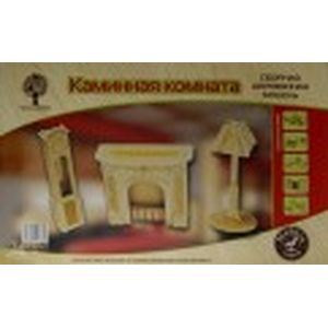 Сборная деревянная модель 'Каминная комната' (80023)