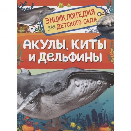Животный и растительный мир, книга Акулы, киты и дельфины купить по скидке