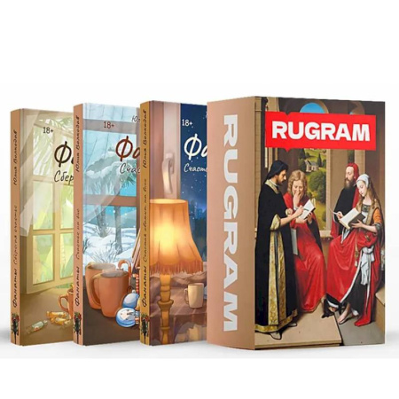 Русская современная проза, книга Фанаты (комплект из 3-х книг + подарочный бокс) купить по скидке