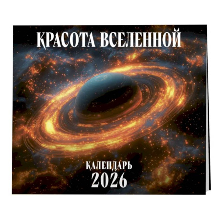 Красота Вселенной. Календарь настенный на 2026 год (300х300 мм)