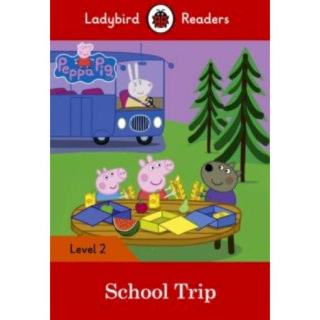 Литература на иностранном языке для детей, книга Peppa Pig: School Bus Trip (PB) + downloadable audio купить по скидке