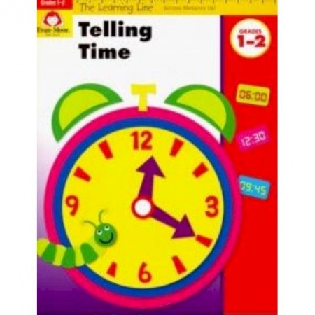 Учебники, самоучители, пособия, книга The Learning Line Workbook. Telling Time, Grades 1-2 купить по скидке