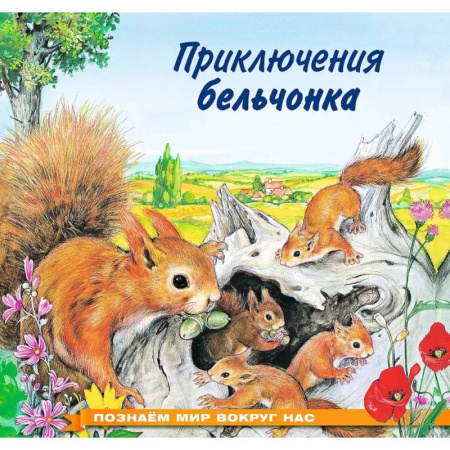 Животный и растительный мир, книга Приключения бельчонка купить по скидке