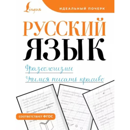 Письмо, мелкая моторика, книга Русский язык. Фразеологизмы. Учимся писать красиво купить по скидке