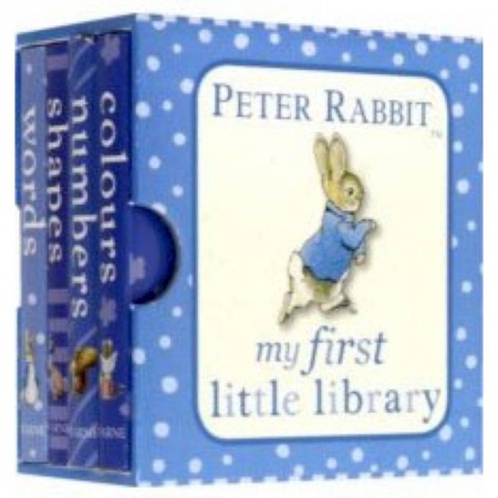 Литература на иностранном языке для детей, книга Peter Rabbit. My First Little Library (4 books) купить по скидке