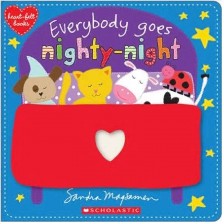 Литература на иностранном языке для детей, книга Everybody Goes Nighty-Night купить по скидке