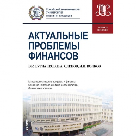 Экономика. Управление. Бизнес, книга Актуальные проблемы финансов. Учебное пособие купить по скидке