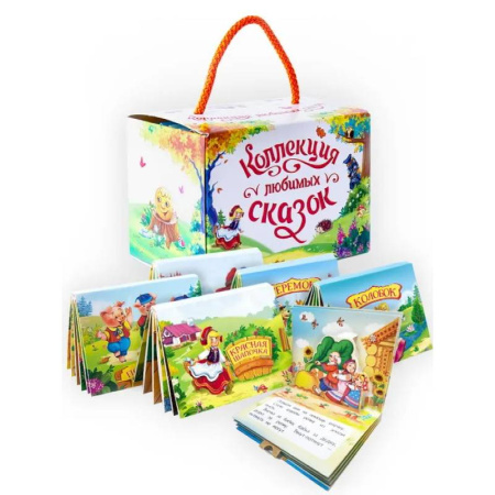 Книги для дошкольников (4-6 лет), книга Набор 'Коллекция любимых сказок' (книжки-панорамки 6 шт) купить по скидке