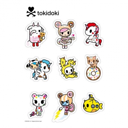 Книжки с наклейками, книга Набор наклеек. Токидоки купить по скидке