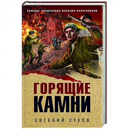 Военный роман, книга Горящие камни купить по скидке