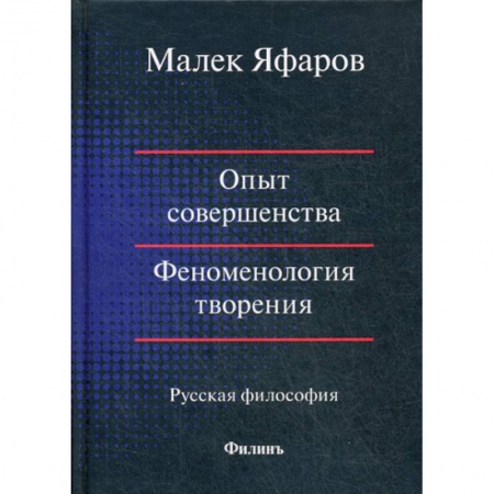 Прикладная философия, книга Опыт совершенства. Феноменология творения купить по скидке